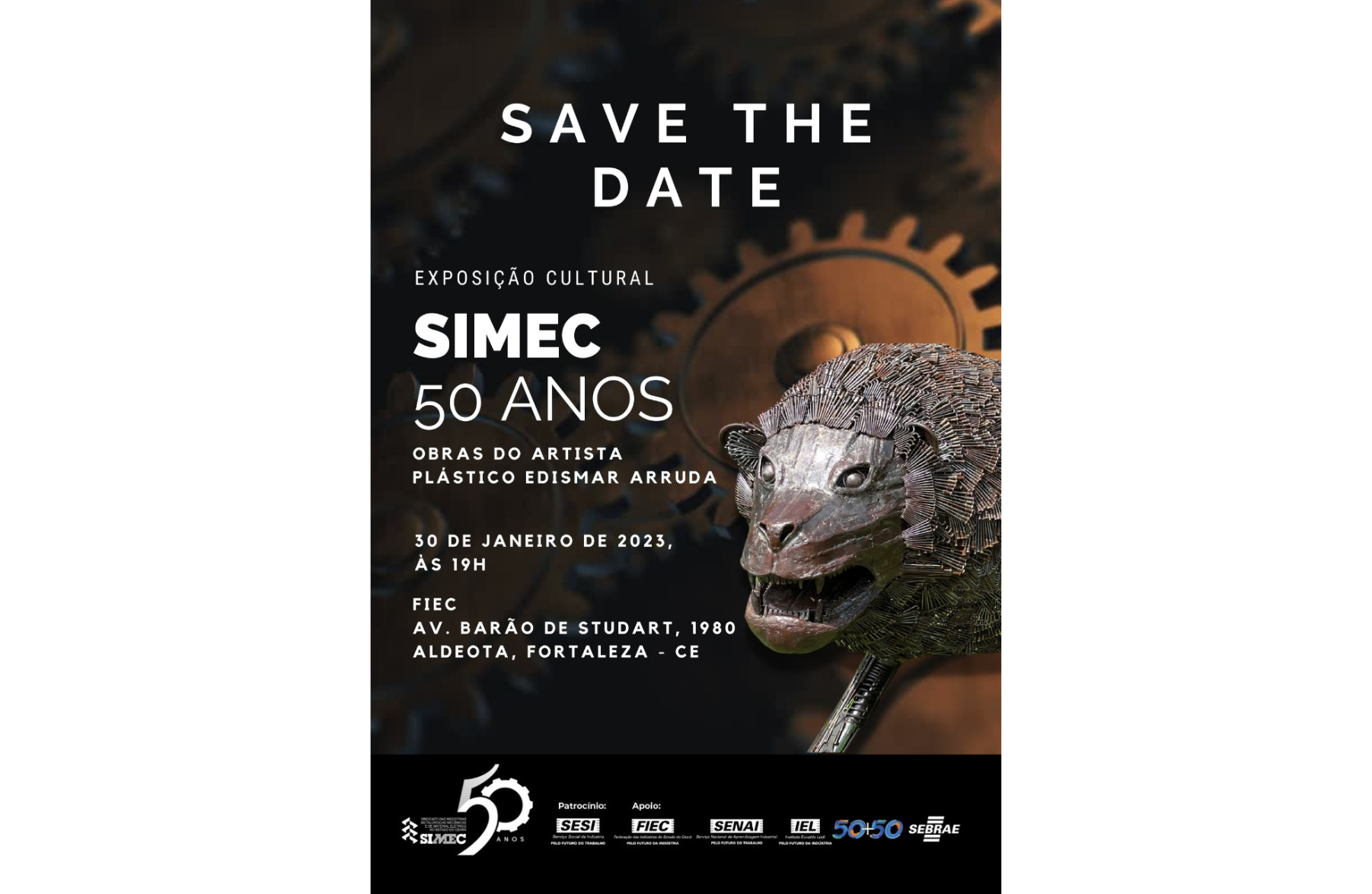 Lançamento da Exposição Cultural SIMEC 50 Anos