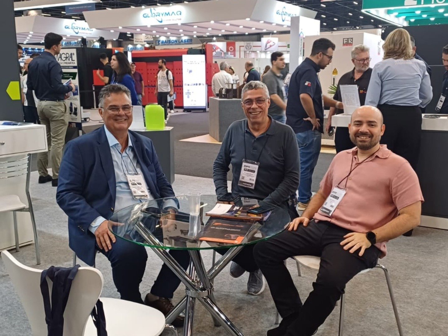 Presidente do SIMEC participou da EXPOMAFE 2025 e acompanhou inovações da indústria metalmecânica
