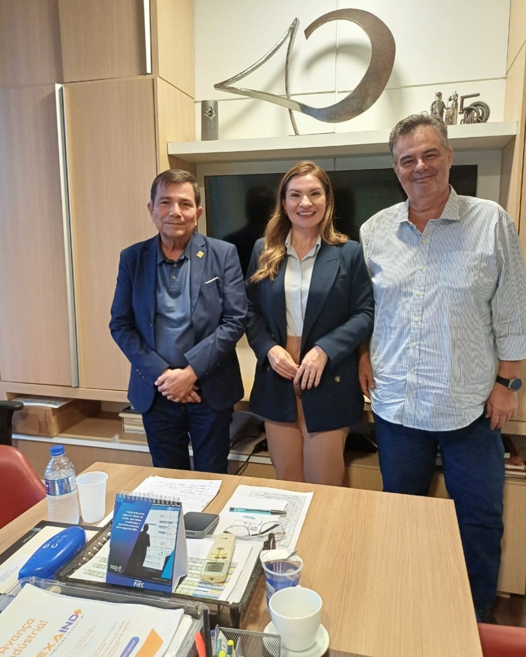 Presidente do SIMEC se reúne com a SDE para tratar do desenvolvimento do setor eletrometalmecânico e do Polo de Autopeças